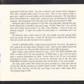 CD Dinah Shore: Dinah's Showtime '44 - '47