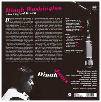 LP Dinah Washington: Dinah Jams LTD
