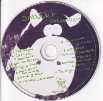 4CD/Zestaw pudełkowy Dinosaur Jr.: Puke + Cry – The Sire Years 1990-1997