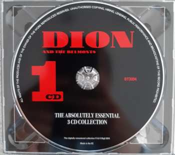 3CD Dion & The Belmonts: The Absolutely Essential 3 CD Collection