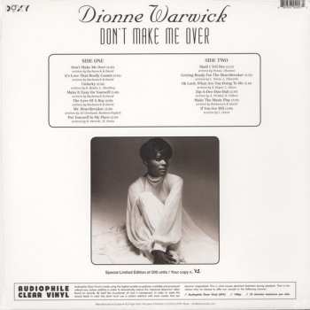 LP Dionne Warwick: Don't Make Me Over NUM | LTD | CLR