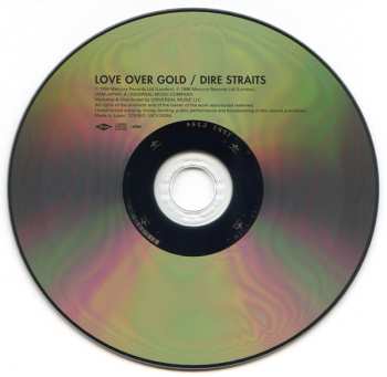 CD Dire Straits: Love Over Gold LTD