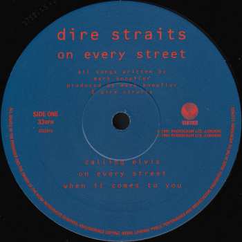 2LP Dire Straits: On Every Street