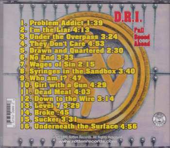 CD Dirty Rotten Imbeciles: Full Speed Ahead