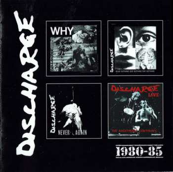 4CD/Zestaw pudełkowy Discharge: 1980-85