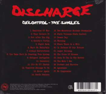 CD Discharge: Decontrol - The Singles DIGI