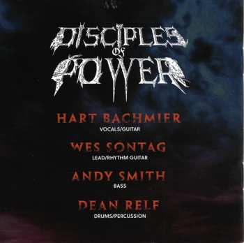 CD Disciples Of Power: In Dust We Trust
