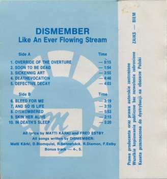 MC Dismember: Like An Ever Flowing Stream