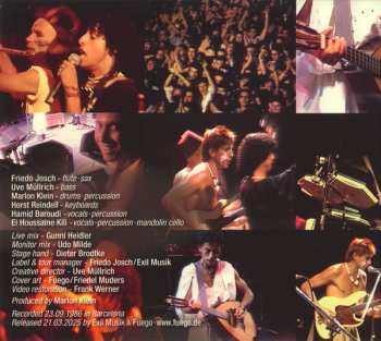 CD Dissidenten: Live Series - Barcelona 'Fiesta De La Mercè' 09/1986