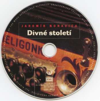 CD Jaromír Nohavica: Divné Století