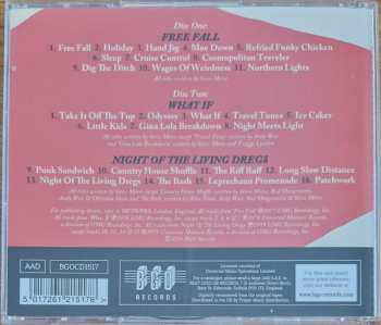 2CD Dixie Dregs: Free Fall / What If / Night Of The Living Dregs