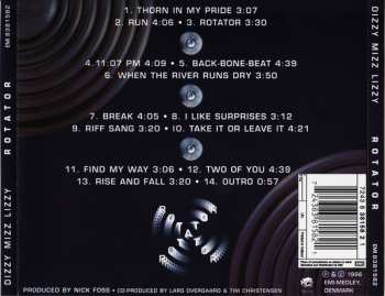 CD Dizzy Mizz Lizzy: Rotator