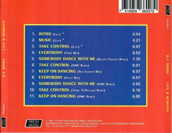 CD DJ BoBo: Live & Remixes