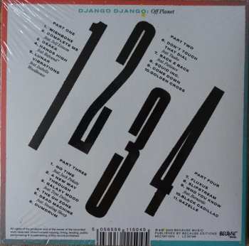 2CD Django Django: Off Planet Parts 1-4