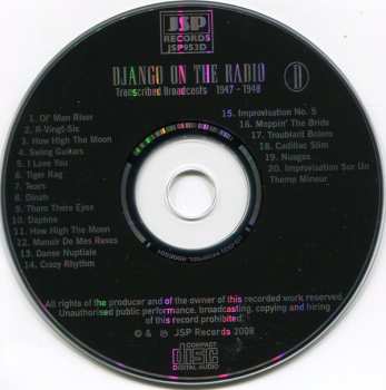 5CD/Zestaw pudełkowy Django Reinhardt: Django On The Radio (Transcribed Broadcasts From The Greatest Jazz Guitarist Of His Era)
