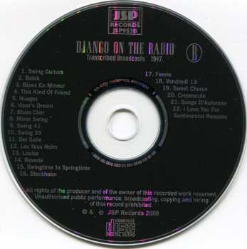 5CD/Zestaw pudełkowy Django Reinhardt: Django On The Radio (Transcribed Broadcasts From The Greatest Jazz Guitarist Of His Era)