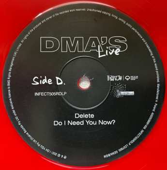 2LP DMA's: DMA'S Live (MTV Unplugged Melbourne)