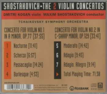 CD نيسم جلال: Shostakovich: The 2 Violin Concertos