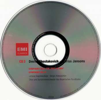 10CD/Zestaw pudełkowy Dmitri Shostakovich: The Complete Symphonies - Sämtliche Symphonien - L'Intégrale Des Symphonies