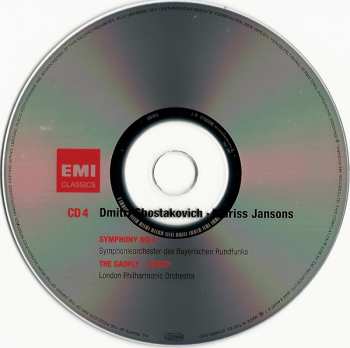 10CD/Zestaw pudełkowy Dmitri Shostakovich: The Complete Symphonies - Sämtliche Symphonien - L'Intégrale Des Symphonies