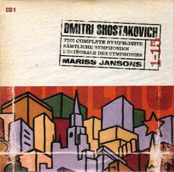 10CD/Zestaw pudełkowy Dmitri Shostakovich: The Complete Symphonies - Sämtliche Symphonien - L'Intégrale Des Symphonies