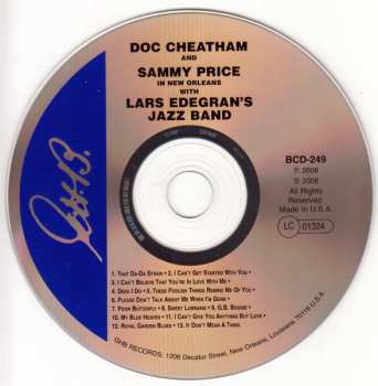 CD Sammy Price: In New Orleans  