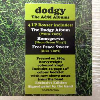4LP/Zestaw pudełkowy Dodgy: The A&M Albums LTD | CLR