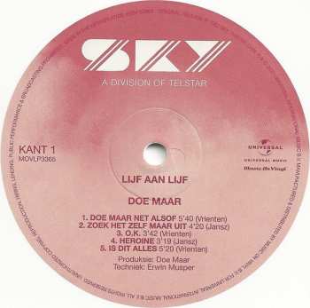 2LP Doe Maar: Lijf Aan Lijf CLR | LTD