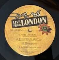 LP Dolly Parton: Live From London
