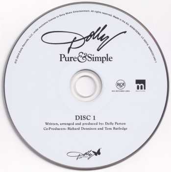 2CD Dolly Parton: Pure & Simple