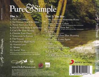 2CD Dolly Parton: Pure & Simple