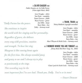 CD Dolly Parton: The Grass Is Blue