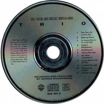 CD Emmylou Harris: Trio