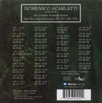 34CD/Zestaw pudełkowy Domenico Scarlatti: The Keyboard Sonatas