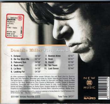 CD Dominic Miller: First Touch