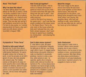 CD Dominic Miller: First Touch