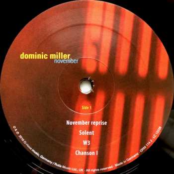 2LP Dominic Miller: November