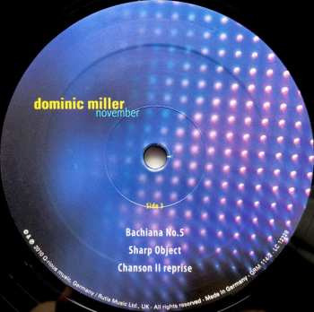 2LP Dominic Miller: November
