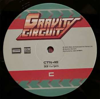 2LP Dominic Ninmark: Gravity Circuit = グラビティサーキット (オリジナル・サウンドトラック)