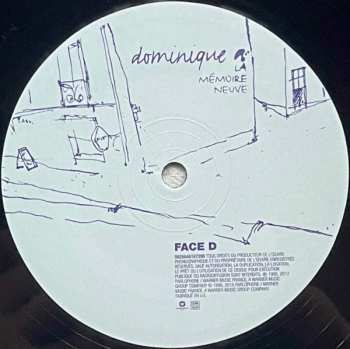 2LP Dominique A.: La Mémoire Neuve