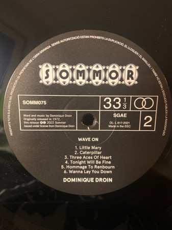 LP Dominique Droin: Wave On LTD | NUM