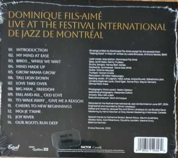 CD Dominique Fils-Aimé: Live At The Festival International de Jazz de Montreal
