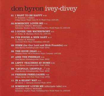 CD Don Byron: Ivey-Divey