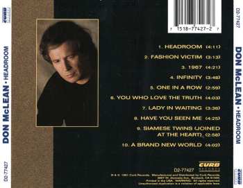 CD Don McLean: Headroom