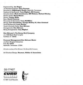 CD Don McLean: Headroom