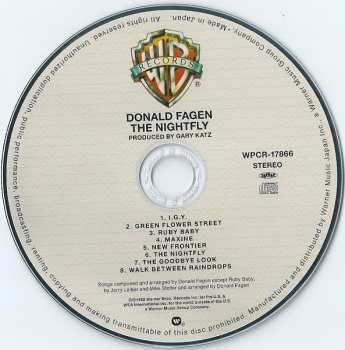 CD Donald Fagen: The Nightfly