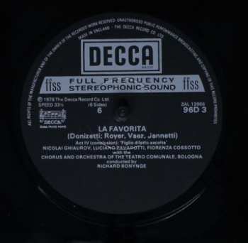 3LP/Zestaw pudełkowy Ileana Cotrubas: La Favorita