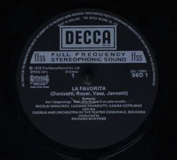 3LP/Zestaw pudełkowy Ileana Cotrubas: La Favorita