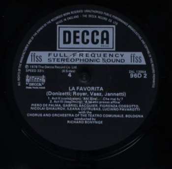 3LP/Zestaw pudełkowy Ileana Cotrubas: La Favorita