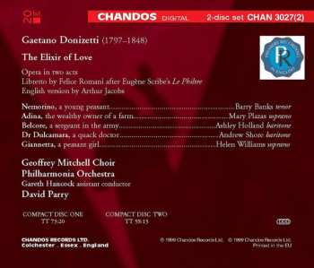 2CD/Zestaw pudełkowy Philharmonia Orchestra: The Elixir Of Love